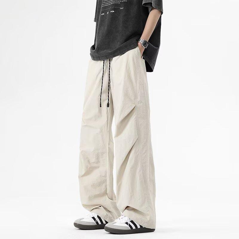 Новые повседневные брюки для мужчин, летние прямые свободные спортивные брюки, универсальные брюки-парашюты карго широкого кроя XXXL
Новые повседневные брюки для мужчин, летние прямые свободные спортивные брюки, универсальные брюки-парашюты карго широкого кроя XXXL