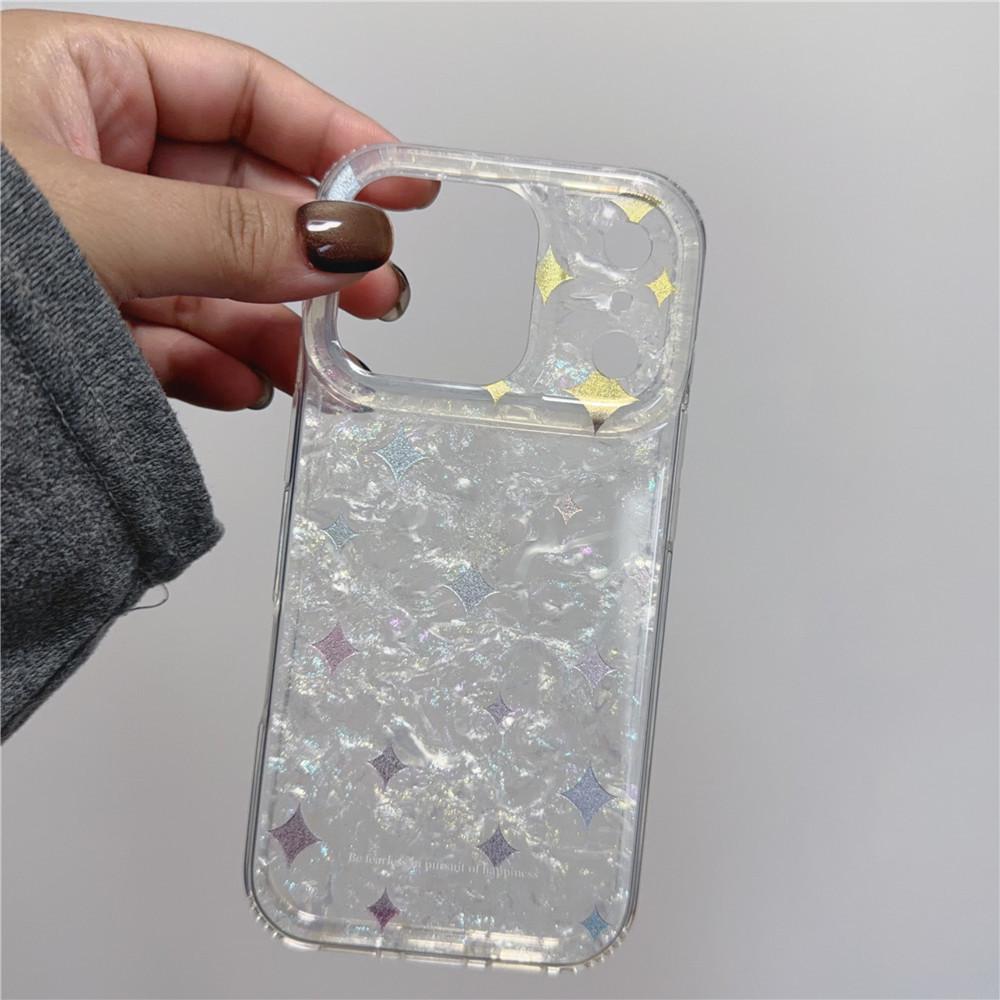 Dreamy Star Shell Pattern Phone Case for iPhone 17 Pro Max and 15 Pro, Transparent with a Premium Feel 17
Dreamy Star Shell Pattern Phone Case for iPhone 17 Pro Max and 15 Pro, Transparent with a Premium Feel 17