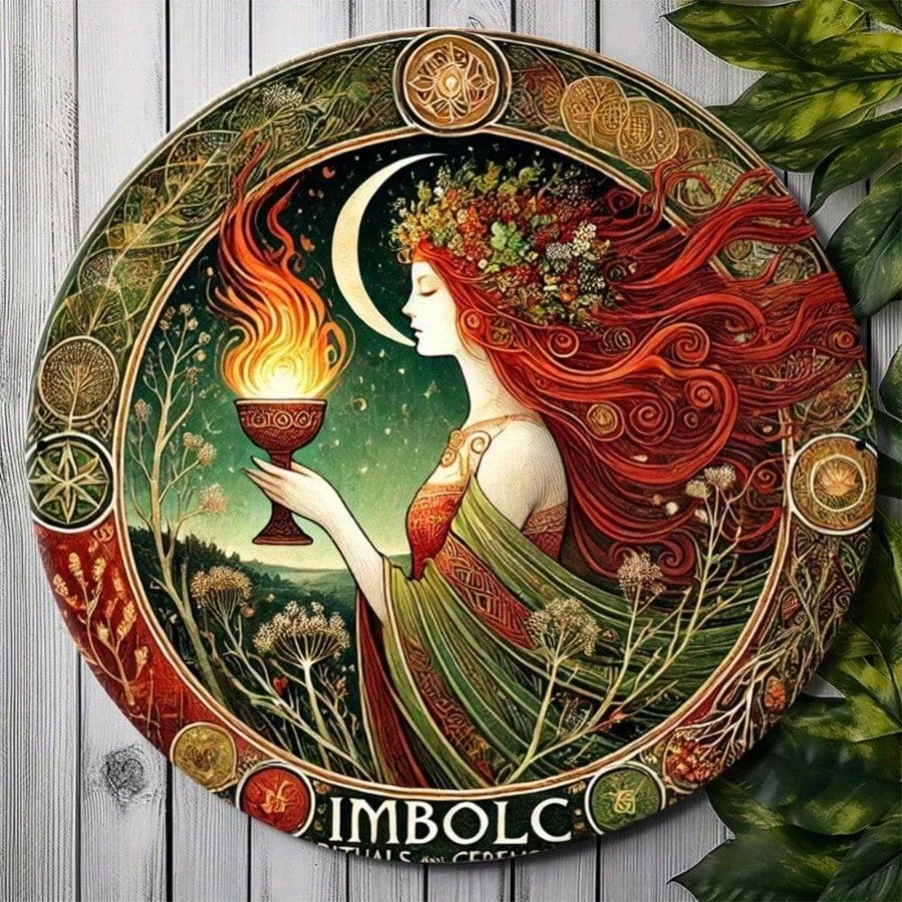 Gothic Red-Haired Woman Circle Art Print, Mysterious Tin Sign Wall Decor For Living Room Bedroom Kitchen 20x20 різнокольоровий
Gothic Red-Haired Woman Circle Art Print, Mysterious Tin Sign Wall Decor For Living Room Bedroom Kitchen 20x20 різнокольоровий