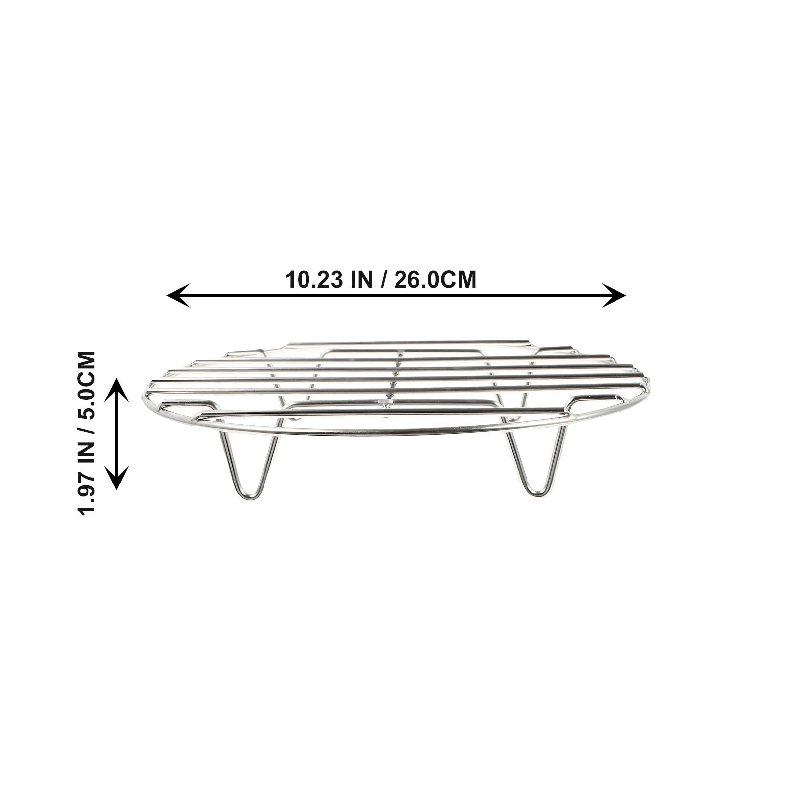 Premium Stainless Steel Steaming Rack for Electric Rice Cooker Versatile Cooking Stand for Fish Eggs Vegetables Steam Baking
Premium Stainless Steel Steaming Rack for Electric Rice Cooker Versatile Cooking Stand for Fish Eggs Vegetables Steam Baking