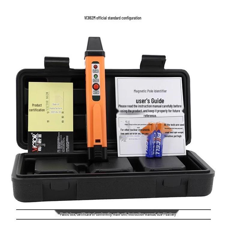 Victory VC862MN Magnetic Tester Pen - North-South Pole Identifier
Victory VC862MN Magnetic Tester Pen - North-South Pole Identifier