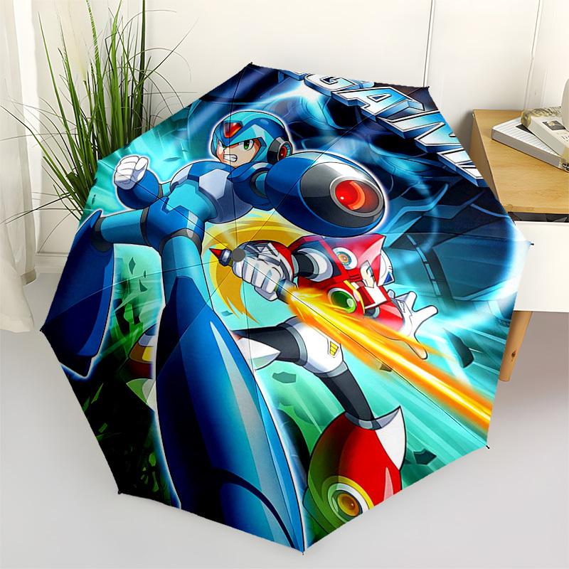 1pc Mega Man Auto-Open Umbrella, Portable 3-Fold Design, 8-Bone Iron Frame Outdoor Umbrella, Perfect Gift for Fans, Travelers, Daily Use.Y079
1pc Mega Man Auto-Open Umbrella, Portable 3-Fold Design, 8-Bone Iron Frame Outdoor Umbrella, Perfect Gift for Fans, Travelers, Daily Use.Y079