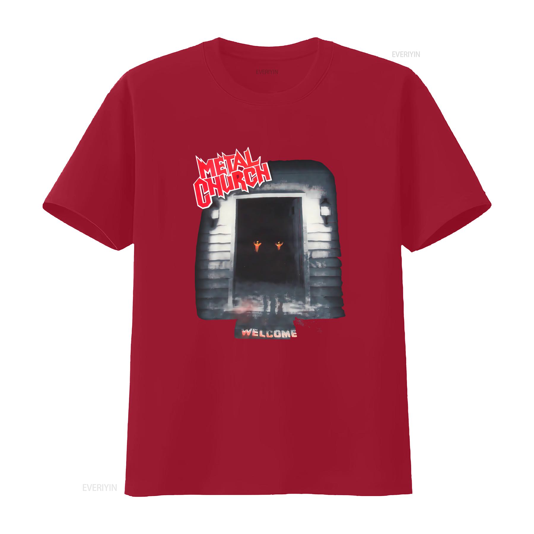 Metal Church T Shirt Cotton All Sizes Perfect for Friends with Unique Welcome Design vintage Washed Unisex Comfortable S
Metal Church T Shirt Cotton All Sizes Perfect for Friends with Unique Welcome Design vintage Washed Unisex Comfortable S