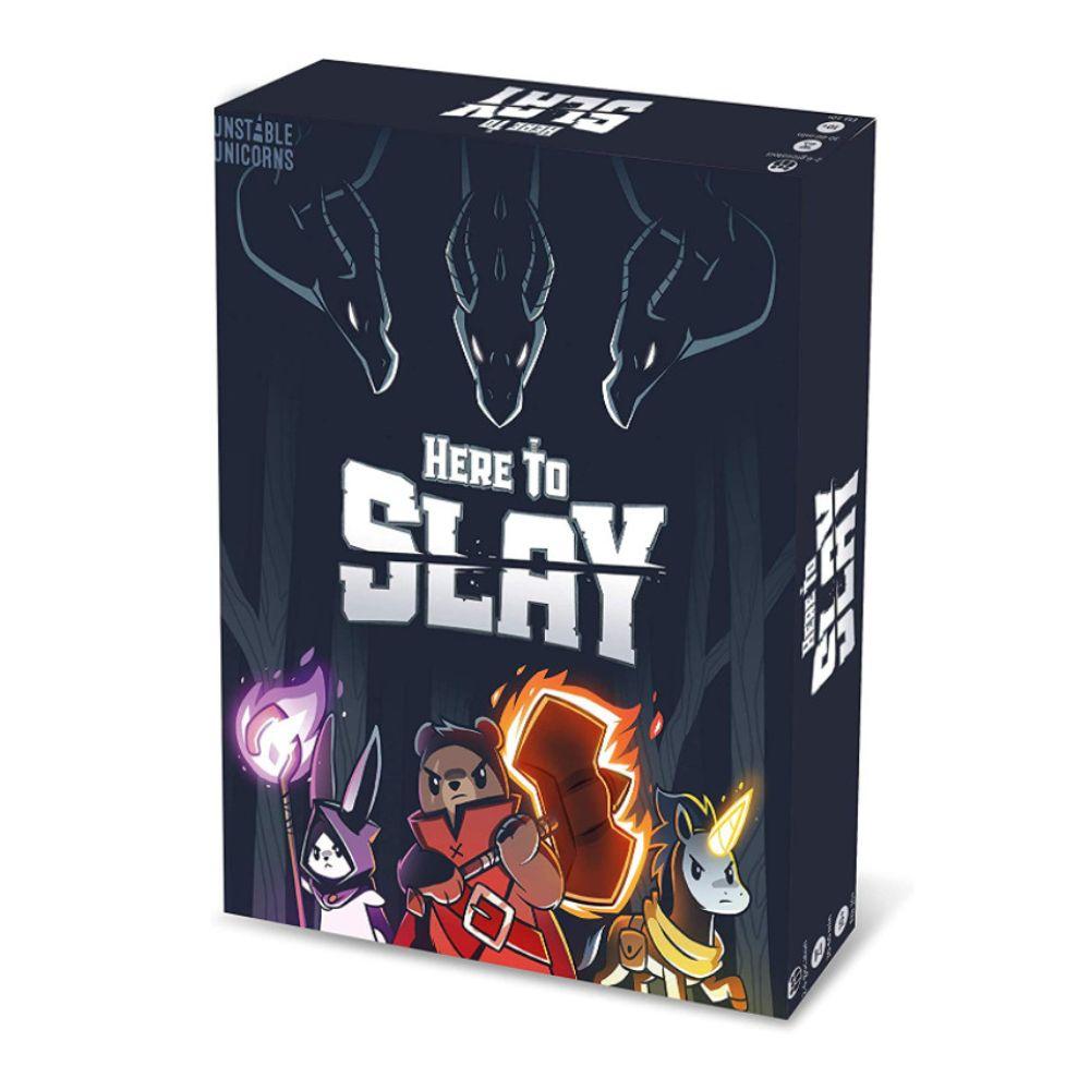 Here To Slay Sleigh Holiday Expansion Pack Стратегическая ролевая карточная игра для детей, подростков, взрослых, 2–6 игроков
Here To Slay Sleigh Holiday Expansion Pack Стратегическая ролевая карточная игра для детей, подростков, взрослых, 2–6 игроков