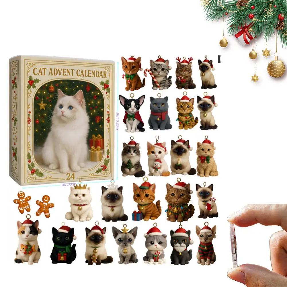 Advent Calendar 2026 Cat ,24 Days Christmas Kitten Pattern Advent Calendar,24 Acrylic Hanging Ornaments for Christmas Tree S0X9
Advent Calendar 2026 Cat ,24 Days Christmas Kitten Pattern Advent Calendar,24 Acrylic Hanging Ornaments for Christmas Tree S0X9