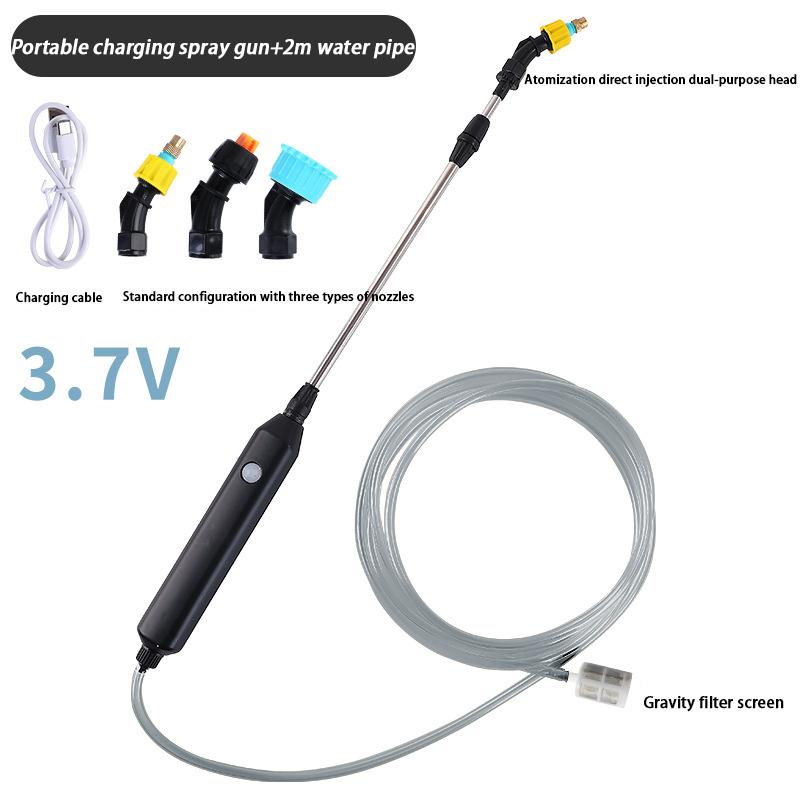 Пистолет-распылитель для полива сада, USB автоматический электрический распылитель, насадка-распылитель, спринклер для садовых растений, распылитель для полива, инструмент для орошения
Пистолет-распылитель для полива сада, USB автоматический электрический распылитель, насадка-распылитель, спринклер для садовых растений, распылитель для полива, инструмент для орошения