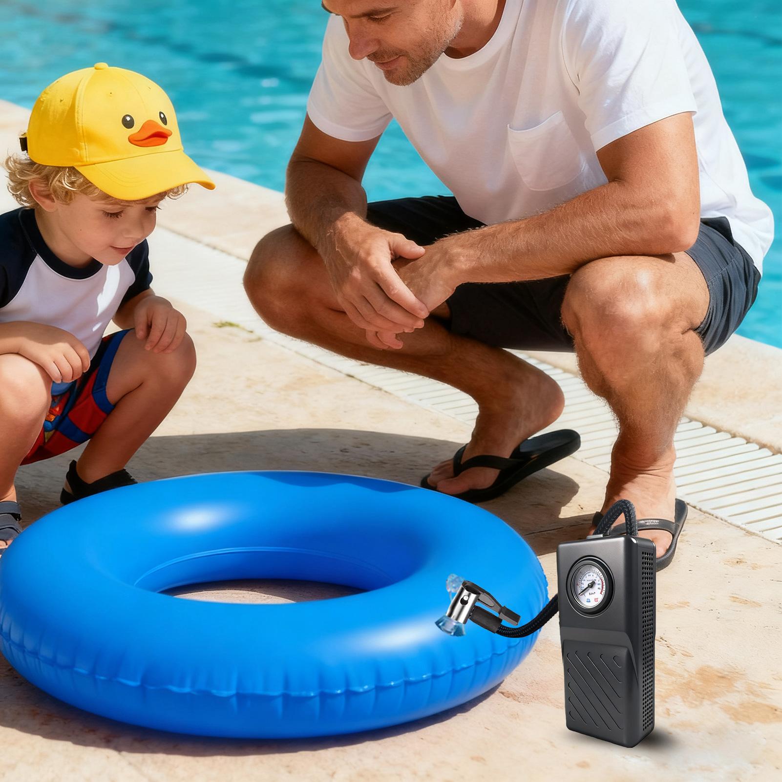 Car Tire Pump Rechargeable Auto Shut-Off Small Car Tire Air Pump Portable For Motorcycle Electric Scooter Sedan SUV Ball Bike CHINA
Car Tire Pump Rechargeable Auto Shut-Off Small Car Tire Air Pump Portable For Motorcycle Electric Scooter Sedan SUV Ball Bike CHINA