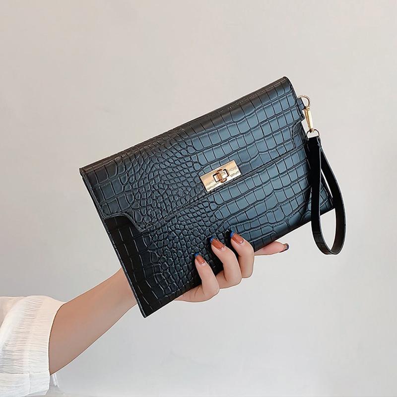 Fashion Women Stone Pattern Handbag And Purse PU Leather Wedding Party Evening Bag Lady Wristlet Clutch Bag Female Envelope Bag 25x2x17cm
Fashion Women Stone Pattern Handbag And Purse PU Leather Wedding Party Evening Bag Lady Wristlet Clutch Bag Female Envelope Bag 25x2x17cm
