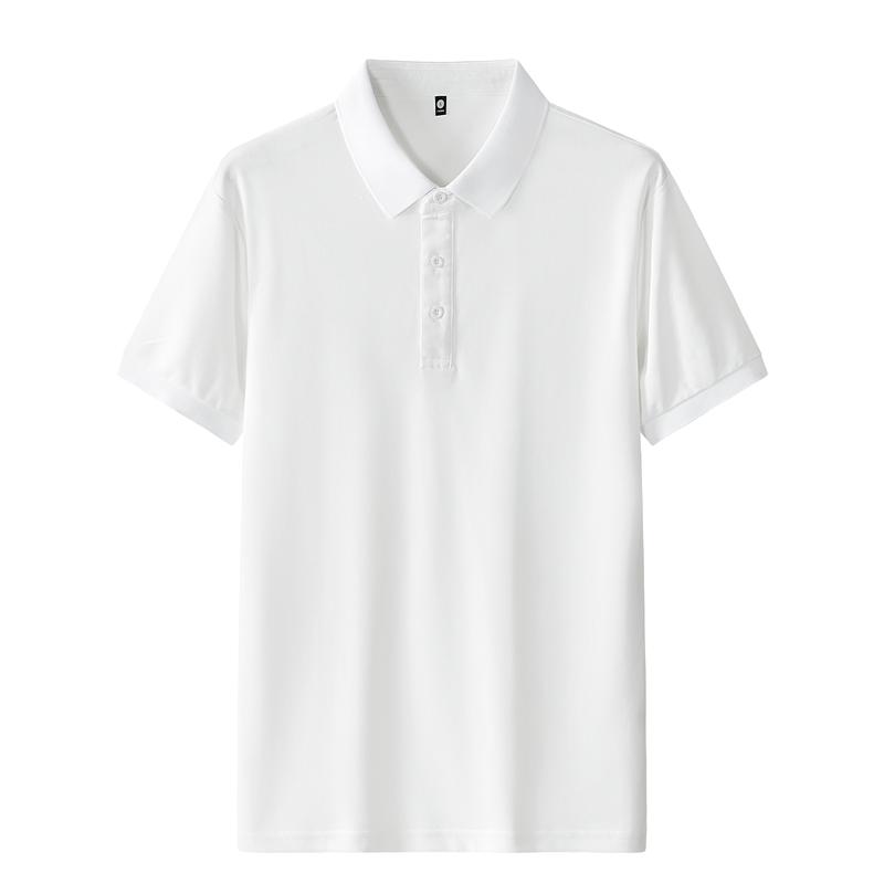 Summer Solid Color Men s Short Sleeved T-shirt Thin Business Lapel Men s Polo Shirt XL білий
Summer Solid Color Men s Short Sleeved T-shirt Thin Business Lapel Men s Polo Shirt XL білий