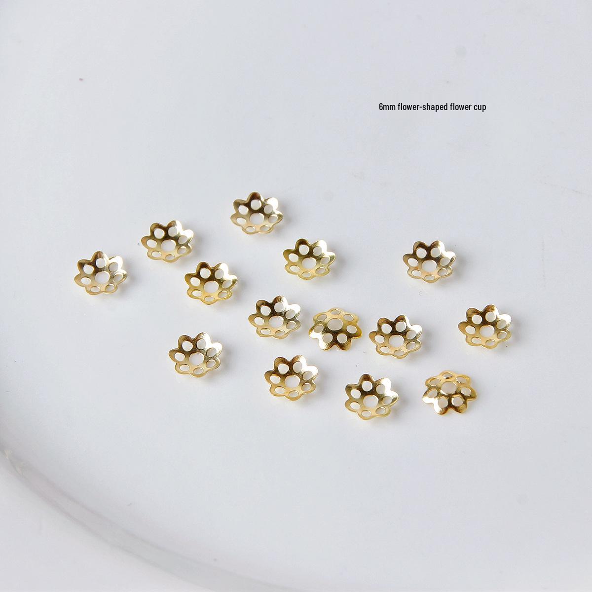 Позолочений 18K тримач для намистин у формі квітки, спейсер для виготовлення ювелірних виробів своїми руками
Позолочений 18K тримач для намистин у формі квітки, спейсер для виготовлення ювелірних виробів своїми руками