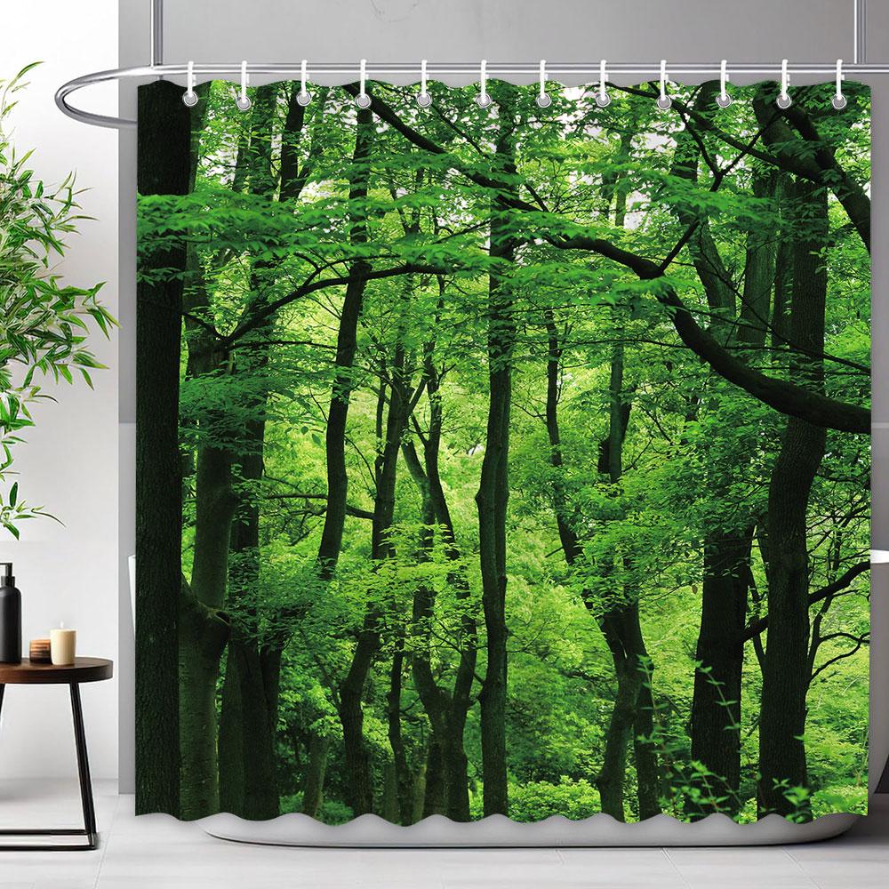 Outdoor Scenic Shower Curtain Waterfall Landscape Nature Landscape Tropical Forest Polyester Fabric Shower Curtain Bathroom Deco W60H190(CM)-1 Pcs
Outdoor Scenic Shower Curtain Waterfall Landscape Nature Landscape Tropical Forest Polyester Fabric Shower Curtain Bathroom Deco W60H190(CM)-1 Pcs