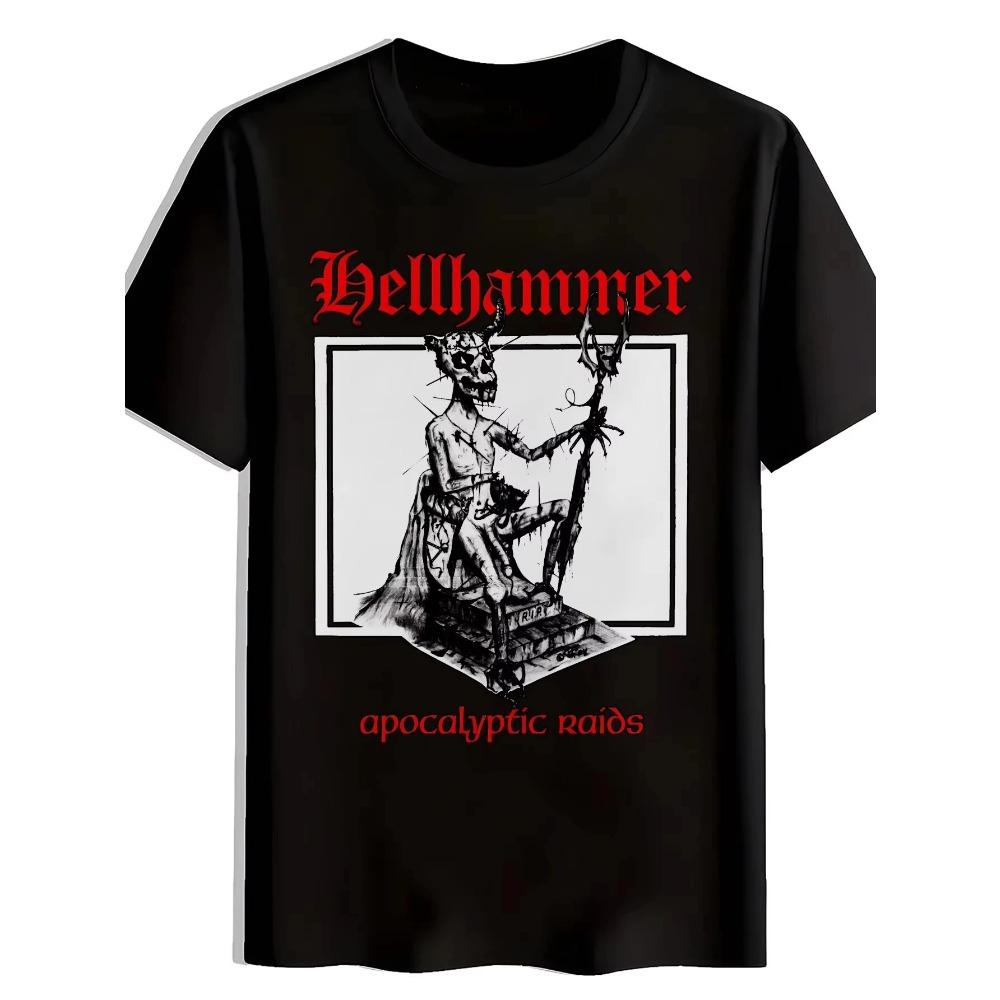 Men s Graphic T-Shirt Black Casual Summer Cotton Tee Print Short Sleeve Crew Neck Heavy Metal Punk Fans S
Men s Graphic T-Shirt Black Casual Summer Cotton Tee Print Short Sleeve Crew Neck Heavy Metal Punk Fans S