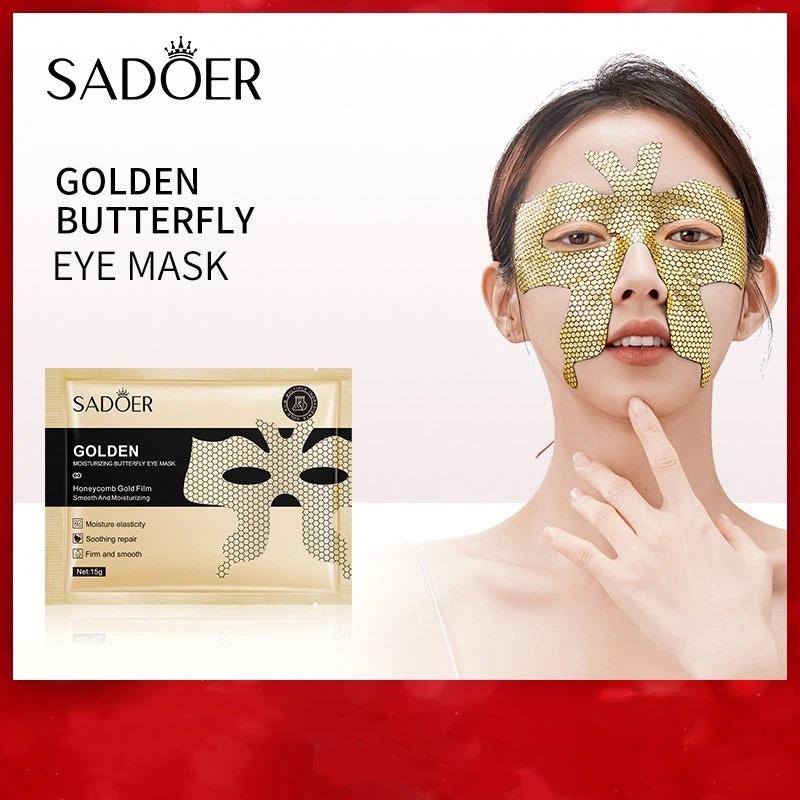 10Pcs Sadoer Peptide Golden Collagen Eye Mask Moisturizing Firming Smooth Anti Dark Circle Eye Patches Eyes Masks Skin Care
10Pcs Sadoer Peptide Golden Collagen Eye Mask Moisturizing Firming Smooth Anti Dark Circle Eye Patches Eyes Masks Skin Care