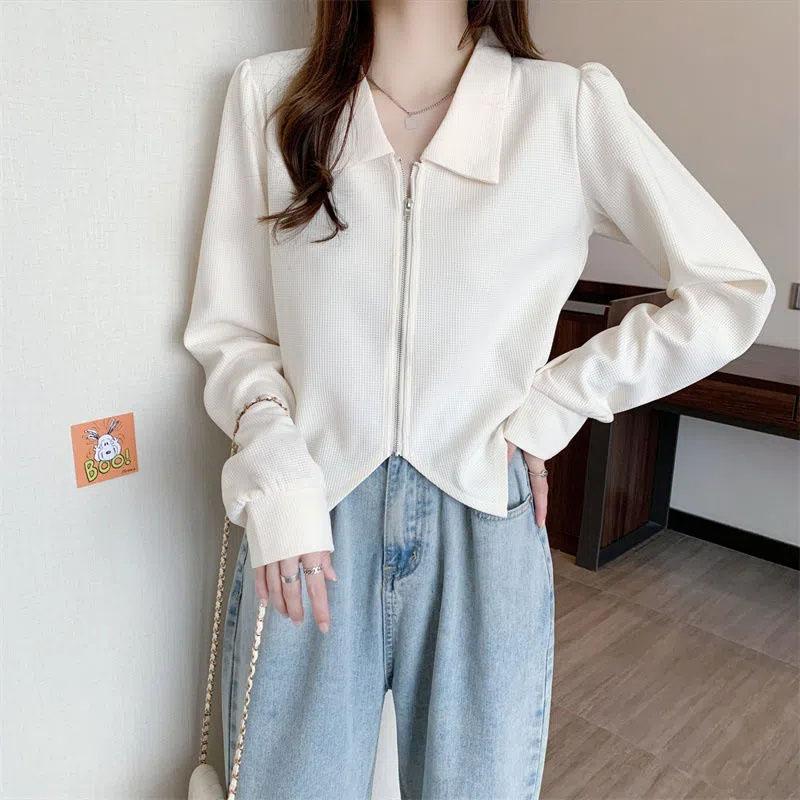 Короткое пальто с воротником-поло, женское пальто больших размеров, весенне-осенний вязаный топ с нерегулярной застежкой-молнией и длинными рукавами XXXL абрикосовый
Короткое пальто с воротником-поло, женское пальто больших размеров, весенне-осенний вязаный топ с нерегулярной застежкой-молнией и длинными рукавами XXXL абрикосовый