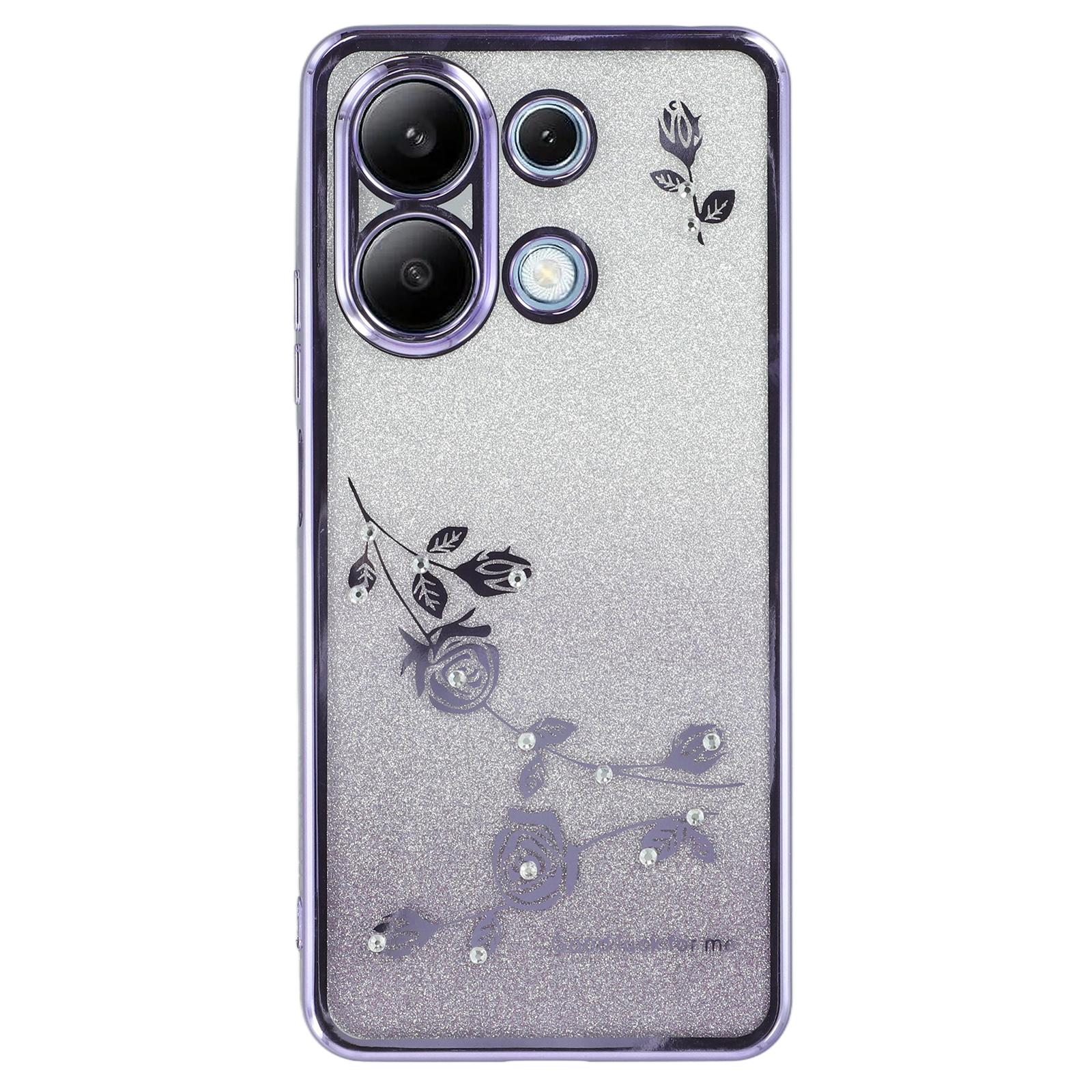 KADEM Чехол для мобильного телефона Xiaomi Redmi Note 13 4G с цветочным дизайном, ТПУ-накладка Purple
KADEM Чехол для мобильного телефона Xiaomi Redmi Note 13 4G с цветочным дизайном, ТПУ-накладка Purple