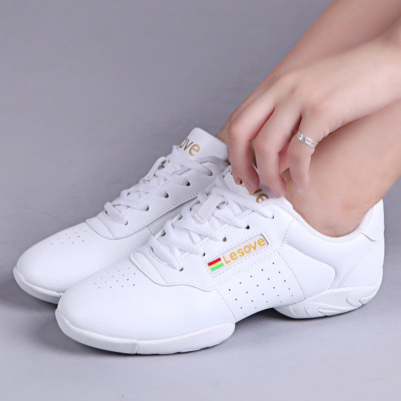 Athletic shoes women s aerobics shoes children s dance shoes soft-soled cheerleading men s training competition white shoes 31
Athletic shoes women s aerobics shoes children s dance shoes soft-soled cheerleading men s training competition white shoes 31