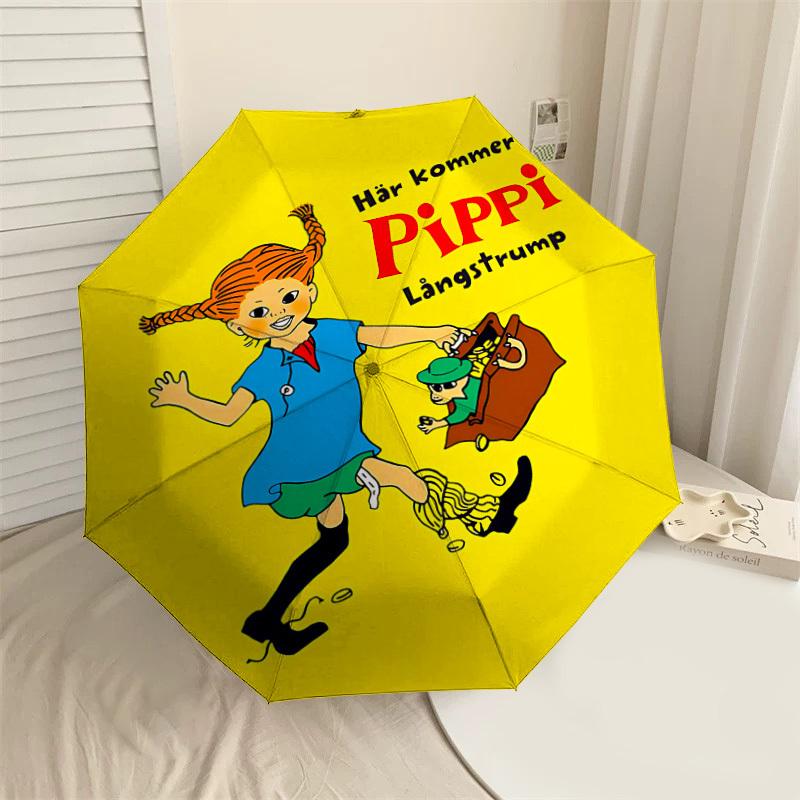 1PC Pippi Longstocking Umbrella-8-Rib Reinforced, Automatic Open, Lightweight & Durable, Cute Fashion Accessory for Outdoor, Beach or Casual Use, Beac
1PC Pippi Longstocking Umbrella-8-Rib Reinforced, Automatic Open, Lightweight & Durable, Cute Fashion Accessory for Outdoor, Beach or Casual Use, Beac