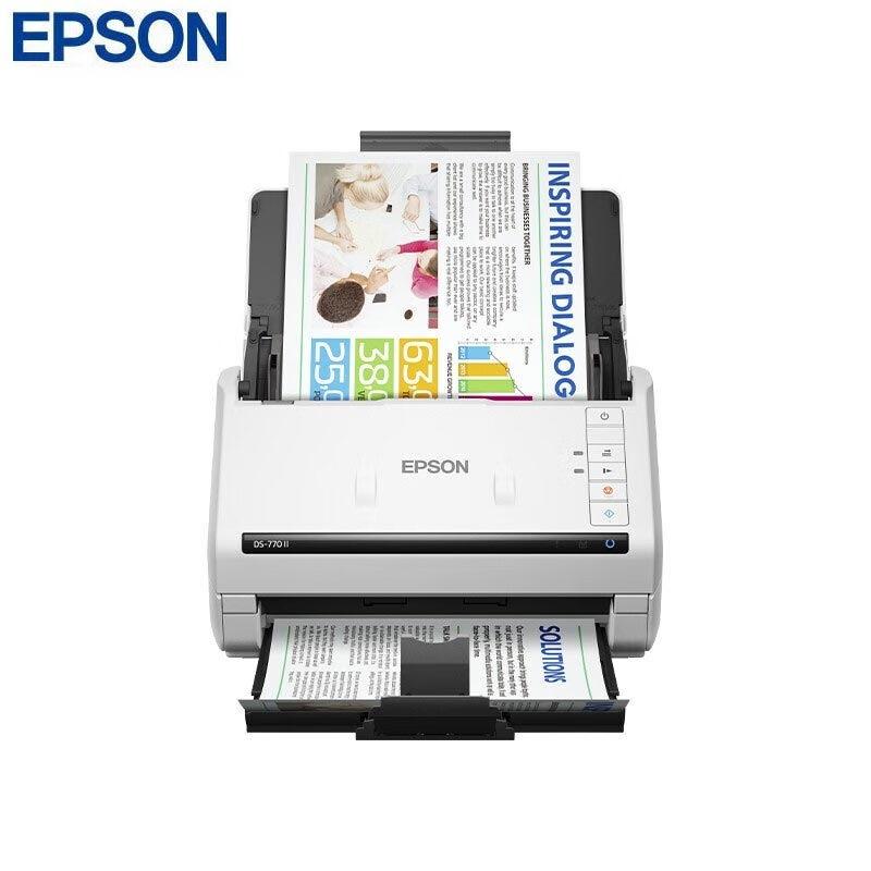 Epson DS-775II A4 High-Speed Duplex Document Scanner CN plug (adapter included)
Epson DS-775II A4 High-Speed Duplex Document Scanner CN plug (adapter included)