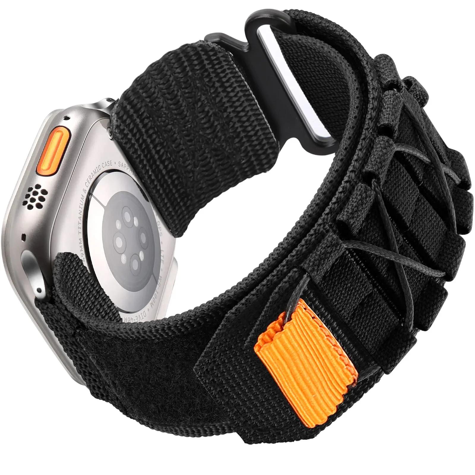 Тактический ремешок для Apple Watch Band 49мм 45мм 44мм 41мм 40мм Нейлоновый Alpine Trail Loop Браслет IWatch Серии Ultra 2 9 8 7 5 6 Se 38 40 41mm чёрный
Тактический ремешок для Apple Watch Band 49мм 45мм 44мм 41мм 40мм Нейлоновый Alpine Trail Loop Браслет IWatch Серии Ultra 2 9 8 7 5 6 Se 38 40 41mm чёрный
