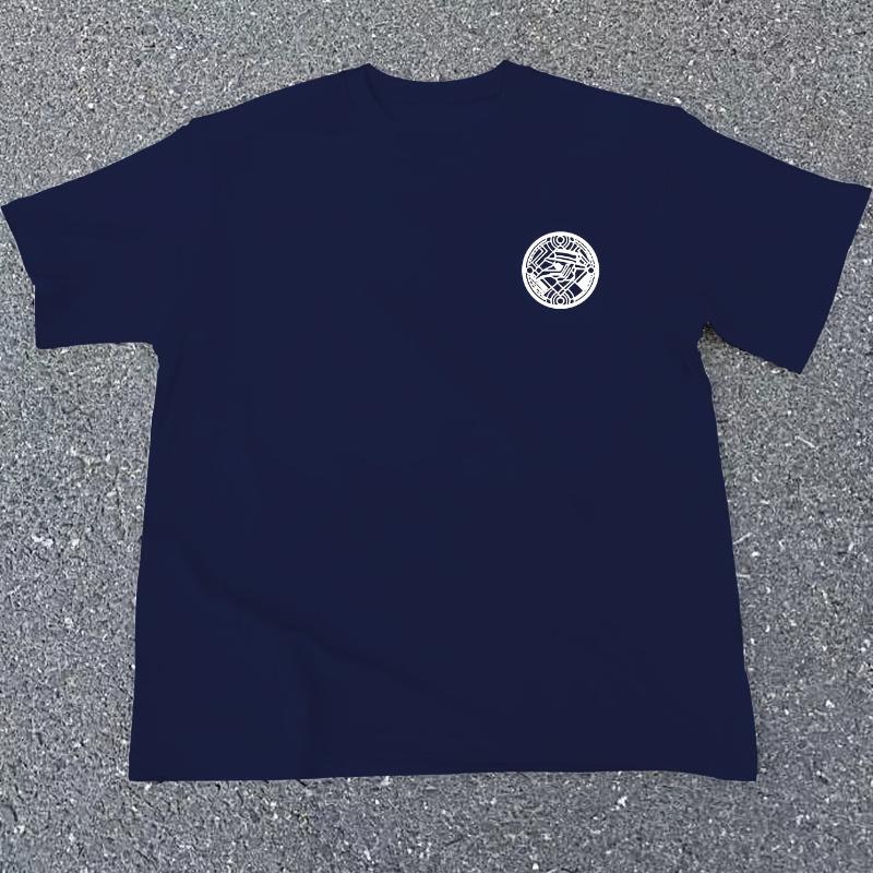 Geometric Circular Logo Print T-Shirt Breathable Cool, Comfortable Wear,Daily Casua XXL білий
Geometric Circular Logo Print T-Shirt Breathable Cool, Comfortable Wear,Daily Casua XXL білий
