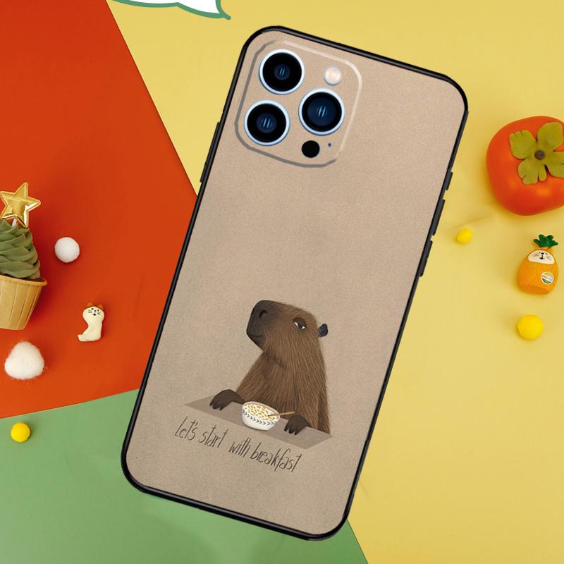 Animal Capybara Phone Case For iPhone 17 Pro Max 16 15 14 13 12 11 Pro Max Plus 12 13 Mini 16e 17 Air Cover iPhone 14Pro MAX
Animal Capybara Phone Case For iPhone 17 Pro Max 16 15 14 13 12 11 Pro Max Plus 12 13 Mini 16e 17 Air Cover iPhone 14Pro MAX