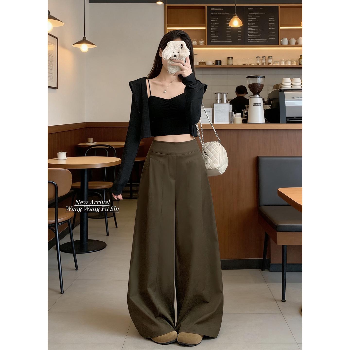 Women s Casual Wide-Leg Pants with Side Zipper - 2026 Spring/Autumn Collection Medium кавовий/зелений
Women s Casual Wide-Leg Pants with Side Zipper - 2026 Spring/Autumn Collection Medium кавовий/зелений