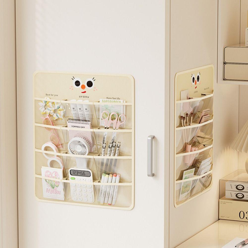 Visible Fabric Storage Bag Cute Mobile Phone Storage Bag Wall-mounted Hanging Bag Student білий/вершковий
Visible Fabric Storage Bag Cute Mobile Phone Storage Bag Wall-mounted Hanging Bag Student білий/вершковий