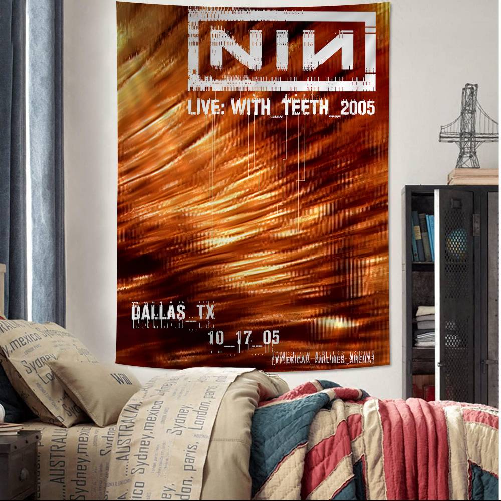 Band NNine IInch Nails DIY Wall Tapestry For Living Room Home Dorm Decor Wall Art Decor 74x94cm(29x37in)
Band NNine IInch Nails DIY Wall Tapestry For Living Room Home Dorm Decor Wall Art Decor 74x94cm(29x37in)