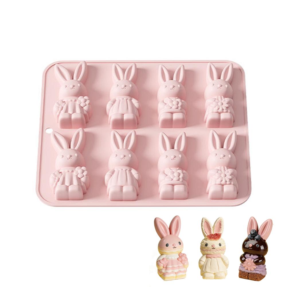 2PCS 3D Easter Bunny Silicone Molds Rabbit Chocolate Mold For Baking Cake Jelly Ice Cube Tray Candle Soap Resin Candy Mold
2PCS 3D Easter Bunny Silicone Molds Rabbit Chocolate Mold For Baking Cake Jelly Ice Cube Tray Candle Soap Resin Candy Mold