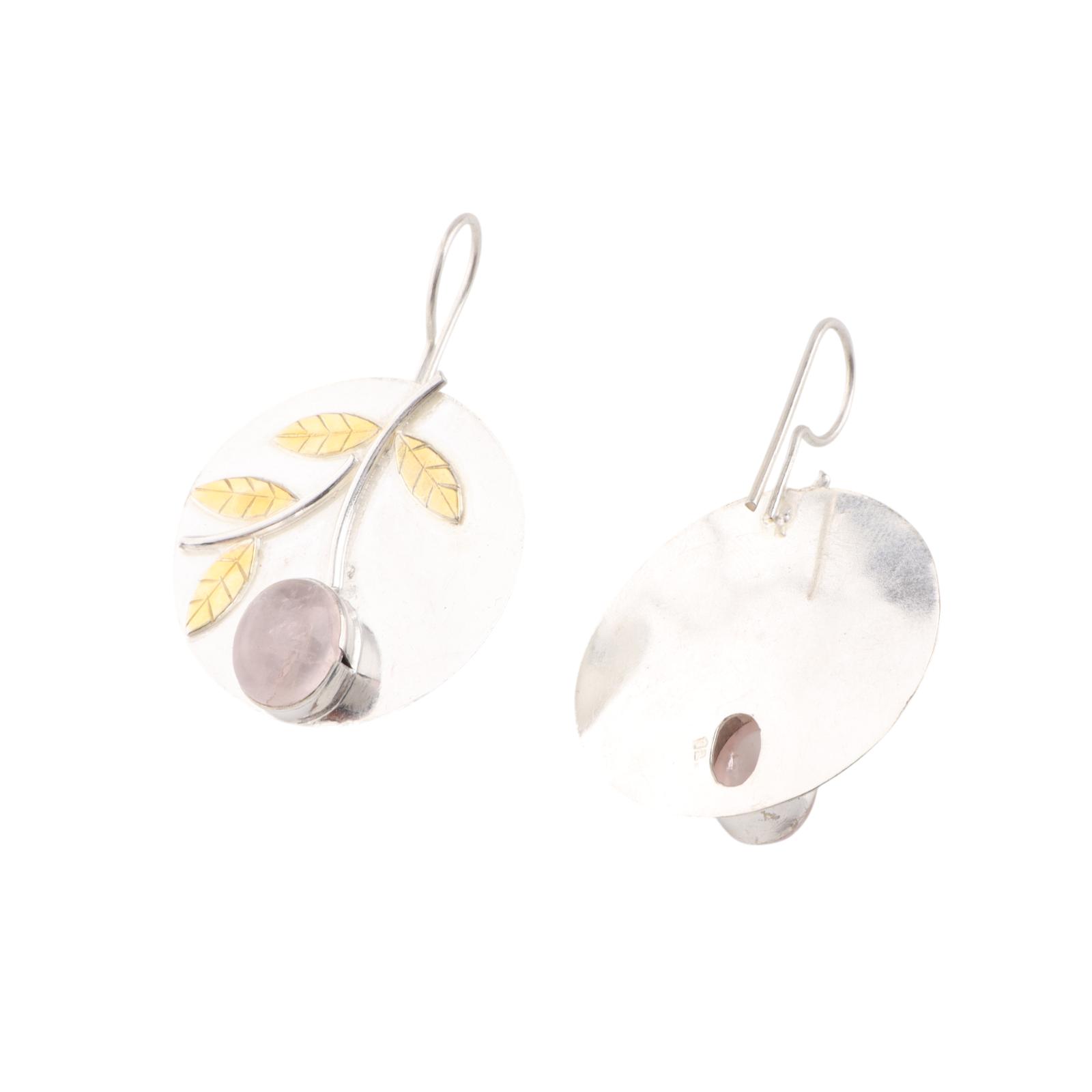 Rose Quartz Gemstone 925 Sterling Silver Jewelry Handmade Wedding Earrings 1.73 EE-176-24
Rose Quartz Gemstone 925 Sterling Silver Jewelry Handmade Wedding Earrings 1.73 EE-176-24