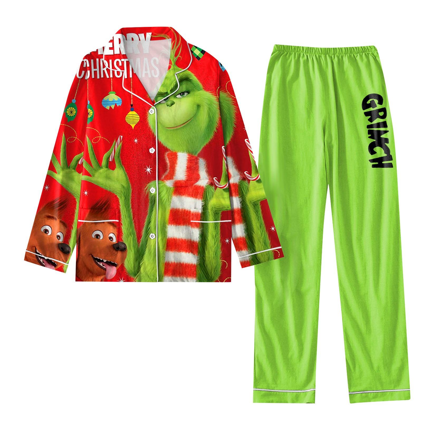 Женский костюм из 2 предметов с принтом, топ на пуговицах с длинными рукавами, широкие брюки, комплект, пижамный домашний повседневный костюм S красный
Женский костюм из 2 предметов с принтом, топ на пуговицах с длинными рукавами, широкие брюки, комплект, пижамный домашний повседневный костюм S красный