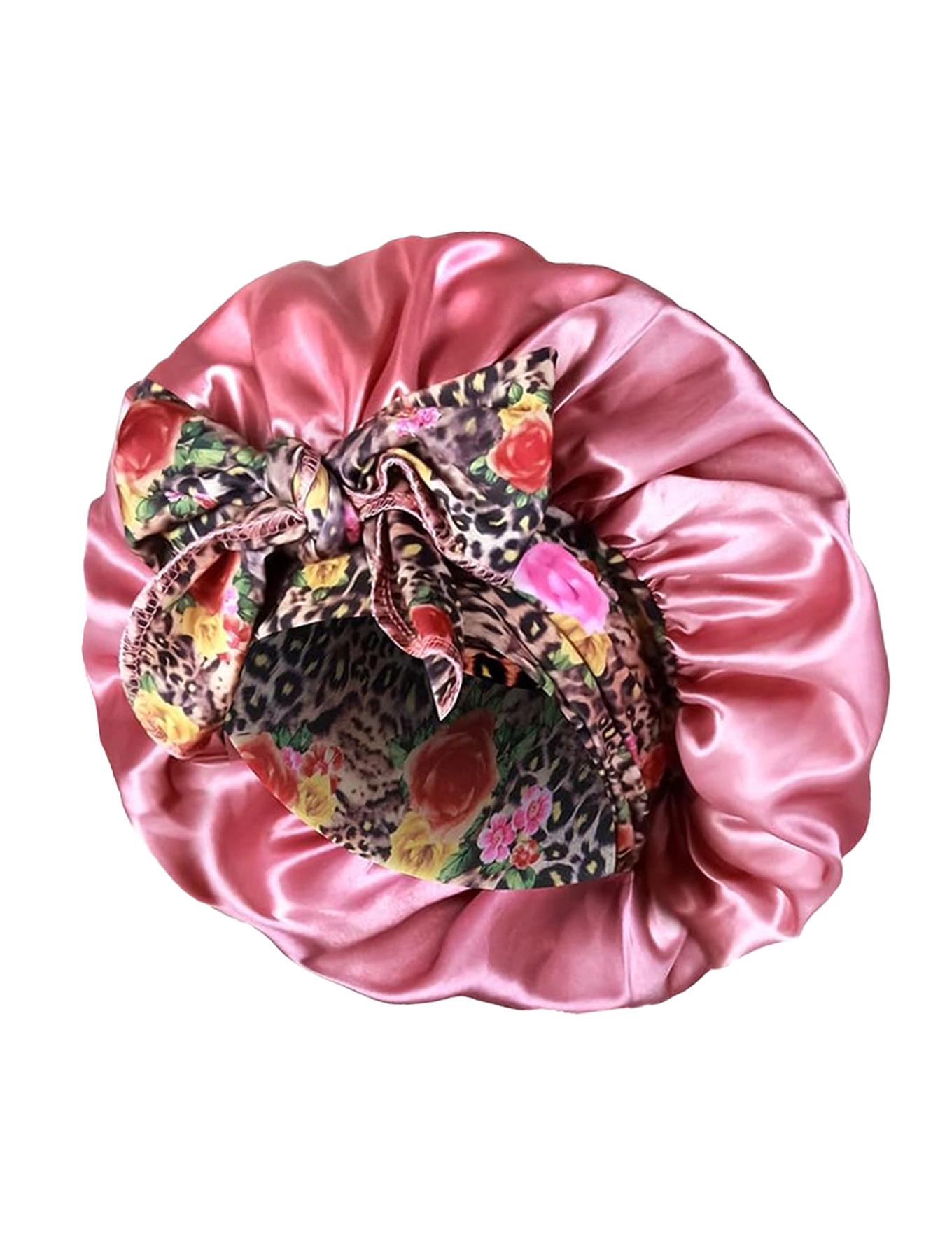 Lace Satin Bow Nightcap with Long Tail and Elastic Band - Women s Fashion Headscarf Bonnet One Size
Lace Satin Bow Nightcap with Long Tail and Elastic Band - Women s Fashion Headscarf Bonnet One Size