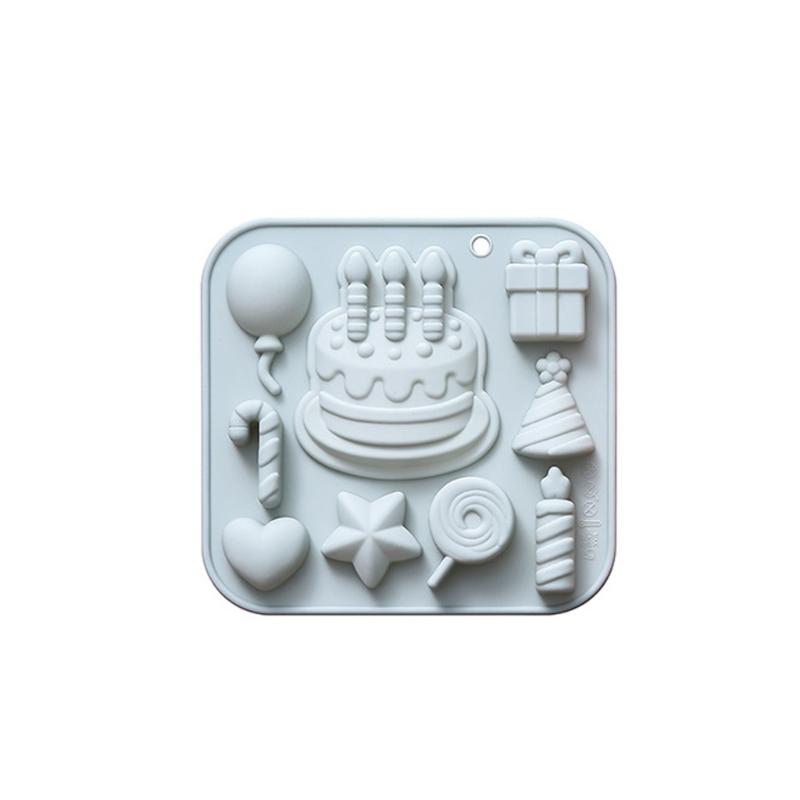 Creative Silicone Baking Mold with Balloon Candle and Cake Decorations for Fun Celebration and Simple Release синій
Creative Silicone Baking Mold with Balloon Candle and Cake Decorations for Fun Celebration and Simple Release синій