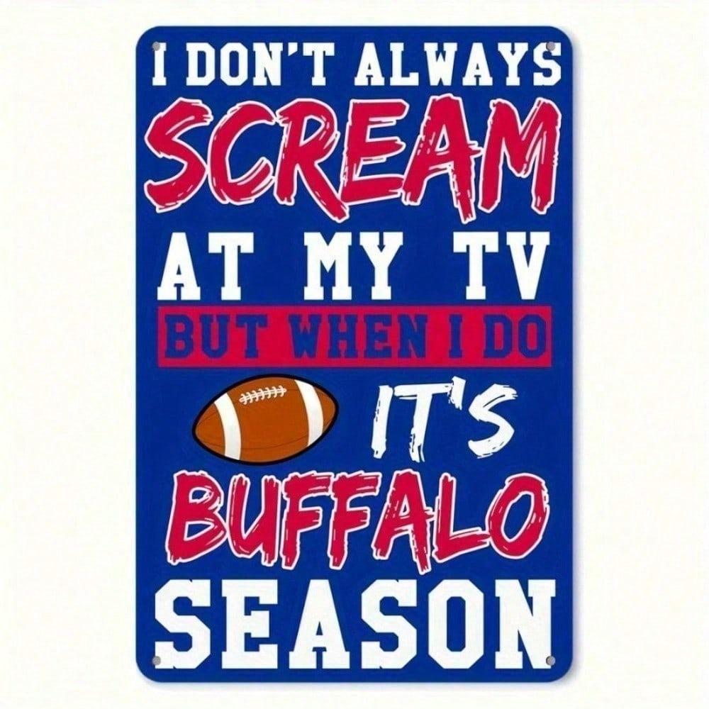 Buffalo Bills NFL Metal Wall Sign 8x12 Inch Vintage Rustic Blue Iron Plaque Home Decor Man Cave Garage Bar 20x30cm
Buffalo Bills NFL Metal Wall Sign 8x12 Inch Vintage Rustic Blue Iron Plaque Home Decor Man Cave Garage Bar 20x30cm