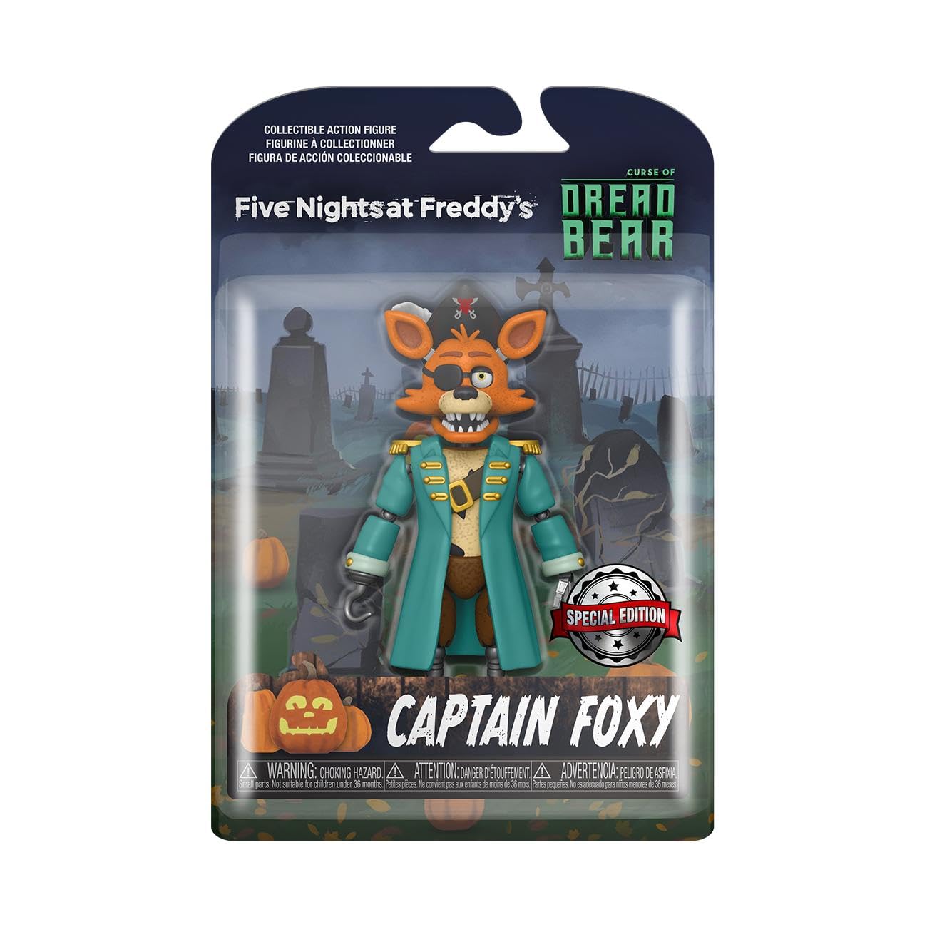 Funko Action Five Nights at Dreadbear Captain Foxy Collectible Toys Gift Idea Official Merchandise Figures Freddy s (FNAF) - - - -
Funko Action Five Nights at Dreadbear Captain Foxy Collectible Toys Gift Idea Official Merchandise Figures Freddy s (FNAF) - - - -