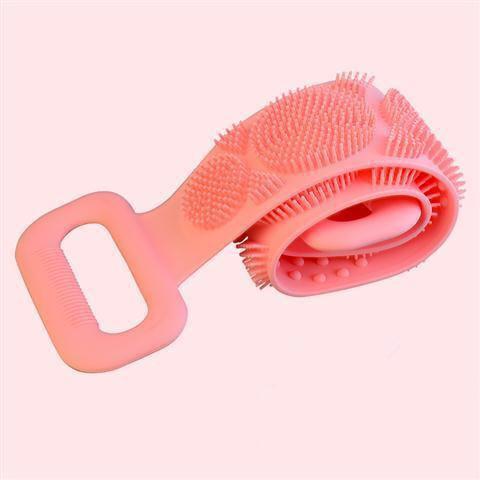 BEPAN Silicone bath towel rubbing back exfoliating dead skin body massage brush bath brush rubbing towel shower cleaner рожевий
BEPAN Silicone bath towel rubbing back exfoliating dead skin body massage brush bath brush rubbing towel shower cleaner рожевий