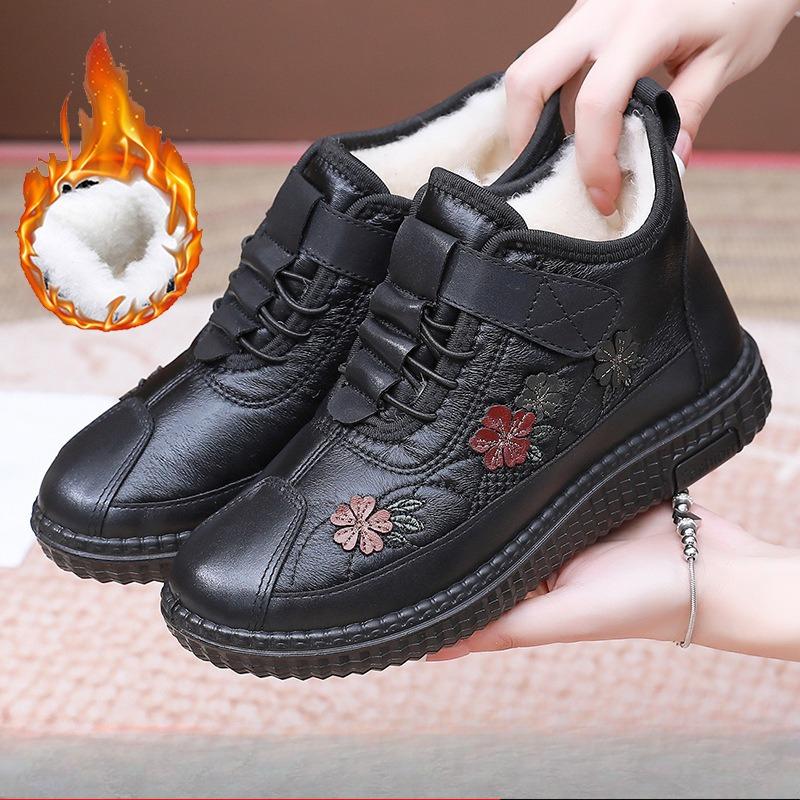 Женские зимние теплые ботинки с защитой от скольжения и износостойкостью, толстая обувь с защитой от скольжения с бархатной подкладкой, повседневные мягкие хлопковые туфли на плоской подошве 35
Женские зимние теплые ботинки с защитой от скольжения и износостойкостью, толстая обувь с защитой от скольжения с бархатной подкладкой, повседневные мягкие хлопковые туфли на плоской подошве 35