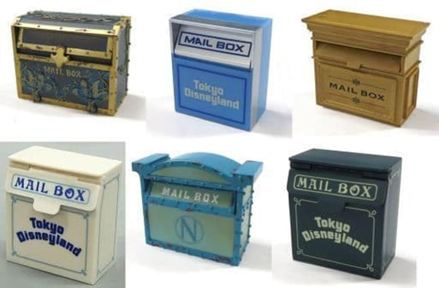Коллекция миниатюрных фигурок Disney Mail Box, 6 видов, Tokyo Disney Resort Limited TDR, полный набор (1 Секрет)
Коллекция миниатюрных фигурок Disney Mail Box, 6 видов, Tokyo Disney Resort Limited TDR, полный набор (1 Секрет)