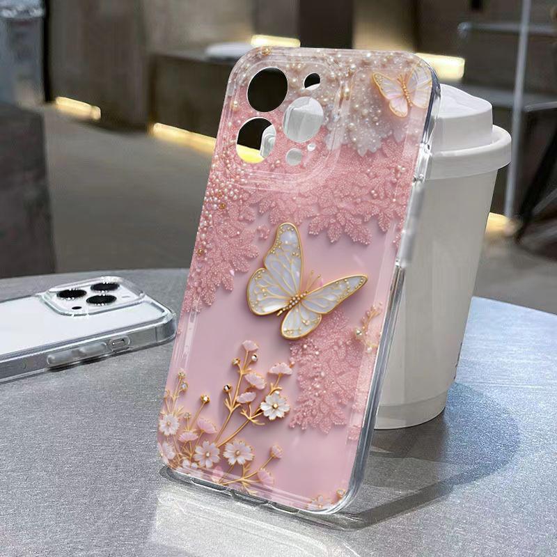 Lovely Pink Lace Butterfly Print Phone Case For Xiaomi Redmi Note 14 Pro Plus 14 13 12S 12 11 10 14C 13C 4G 5G Soft Clear Cover Redmi Note 14 Pro 5G (Global)
Lovely Pink Lace Butterfly Print Phone Case For Xiaomi Redmi Note 14 Pro Plus 14 13 12S 12 11 10 14C 13C 4G 5G Soft Clear Cover Redmi Note 14 Pro 5G (Global)