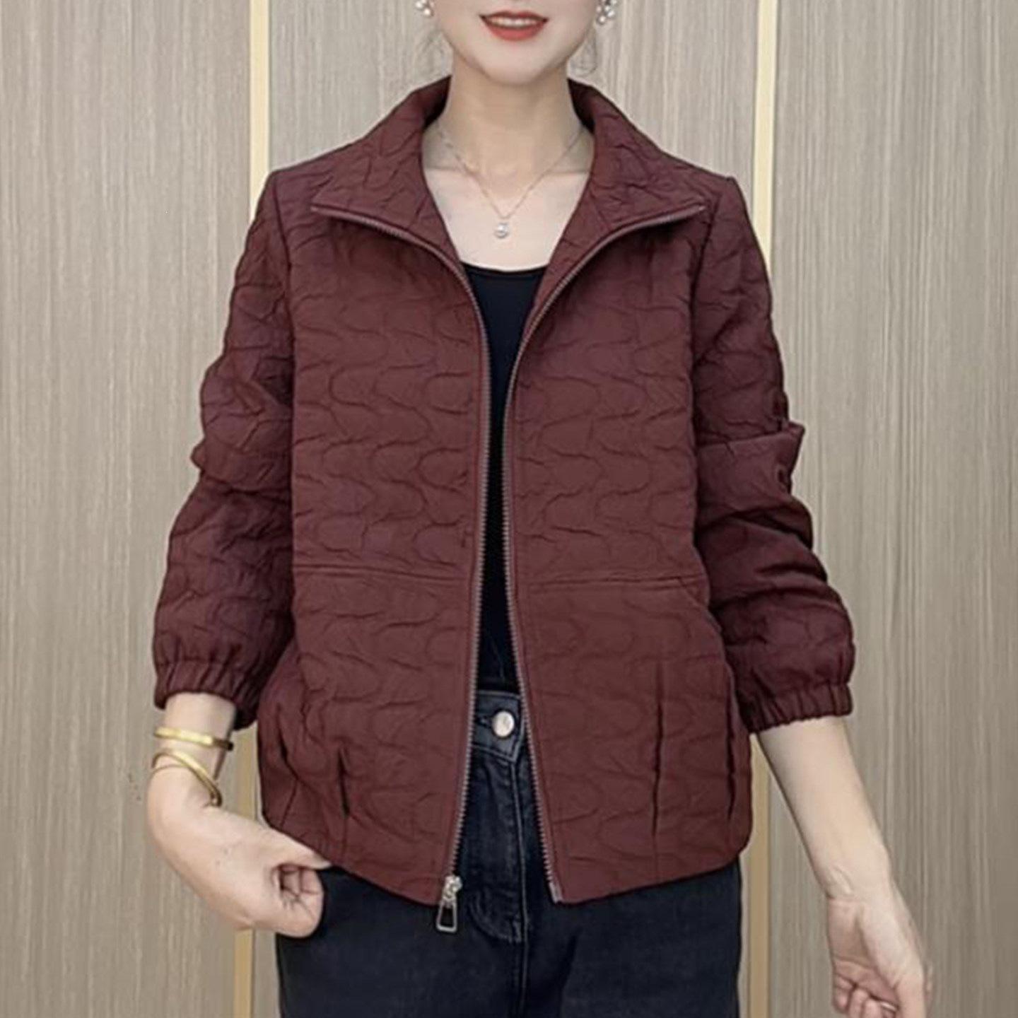 Spring Wave Pattern Jacket - Stylish Outerwear for Fashionable Moms 4XL (Recommended for 130-140 jin)
Spring Wave Pattern Jacket - Stylish Outerwear for Fashionable Moms 4XL (Recommended for 130-140 jin)