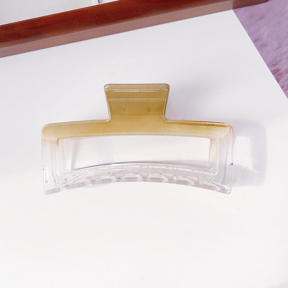 Large Gradient Color Hair Claw Clip Simple Square Back Head Shark Clip Hairpin Women Girl Beach Headwear Hair Accessories
Large Gradient Color Hair Claw Clip Simple Square Back Head Shark Clip Hairpin Women Girl Beach Headwear Hair Accessories