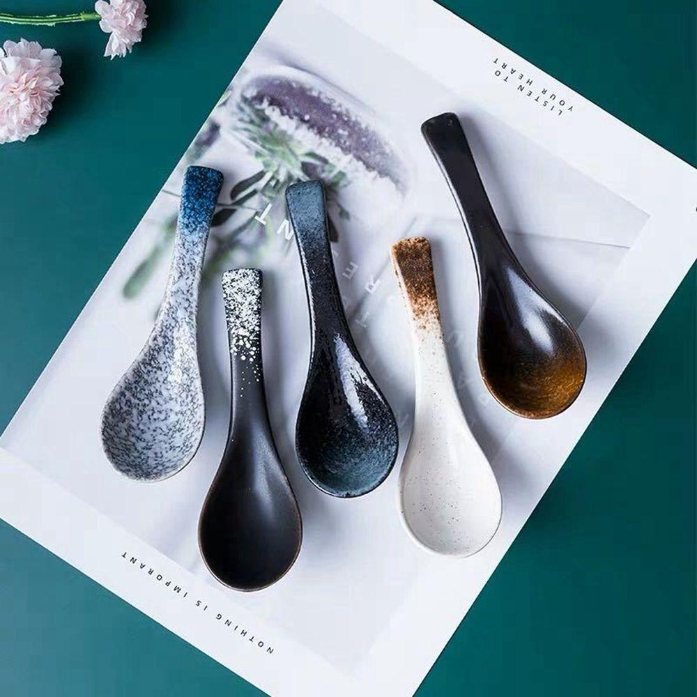 Creative Household Cooking Utensil Tool Restaurant Teaspoon Rice Spoons Tableware Soup Spoon B
Creative Household Cooking Utensil Tool Restaurant Teaspoon Rice Spoons Tableware Soup Spoon B