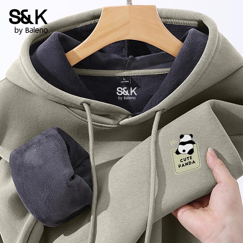 Baleno Men s S&K Series Fleece Lined Hooded Sweatshirt M
Baleno Men s S&K Series Fleece Lined Hooded Sweatshirt M