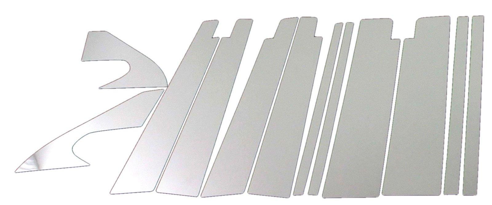 BRIGHTZ Stainless Steel Plated Pillar Panels with Visor for Probox Van Compatible with and P165 Ultra-Mirror 160/165 (PIL-SIL-331), 12-Piece Set,
BRIGHTZ Stainless Steel Plated Pillar Panels with Visor for Probox Van Compatible with and P165 Ultra-Mirror 160/165 (PIL-SIL-331), 12-Piece Set,