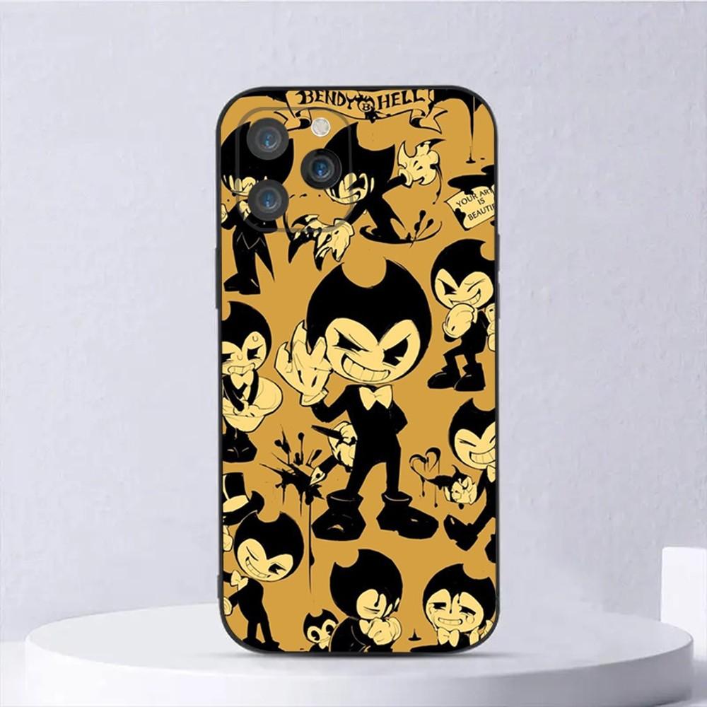 Bendy And The Ink Machines Phone Case For iPhone 15,14,13,12,11,Plus,Pro Max,XS,X,XR,SE,Mini,8,7 Soft Silicone Black Cover iPhone12mini
Bendy And The Ink Machines Phone Case For iPhone 15,14,13,12,11,Plus,Pro Max,XS,X,XR,SE,Mini,8,7 Soft Silicone Black Cover iPhone12mini