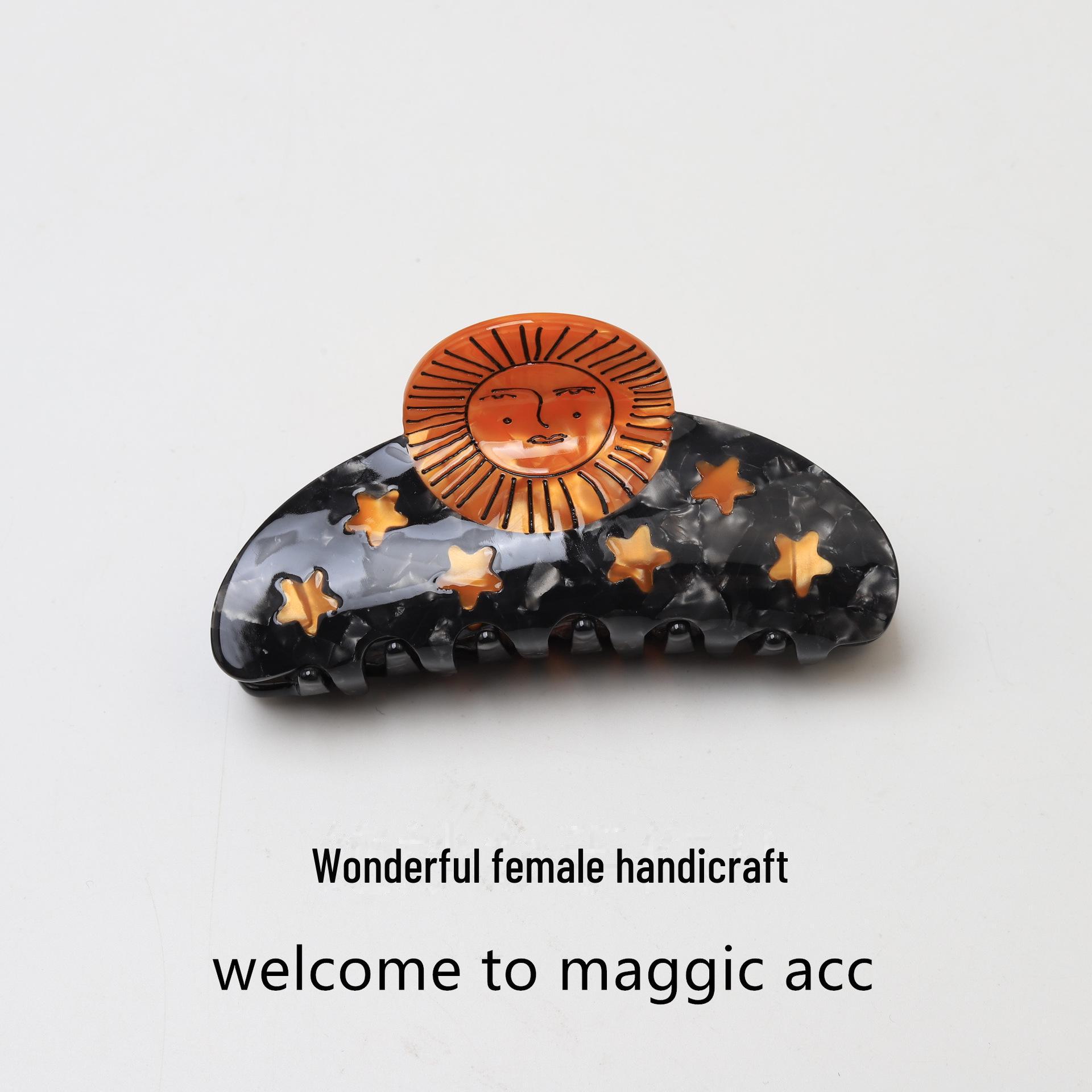 Европейская и американская заколка для волос «Улитка» в виде подсолнуха «Ангел» — ацетатный женский зажим для волос в виде акулы
Европейская и американская заколка для волос «Улитка» в виде подсолнуха «Ангел» — ацетатный женский зажим для волос в виде акулы