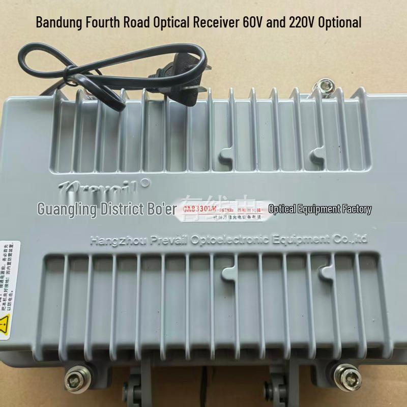60V/220V Four-Way Optical Receiver Converter: Fiber Optic to Cable TV Signal Wanlong Two-Way Optical Receiver 60V
60V/220V Four-Way Optical Receiver Converter: Fiber Optic to Cable TV Signal Wanlong Two-Way Optical Receiver 60V