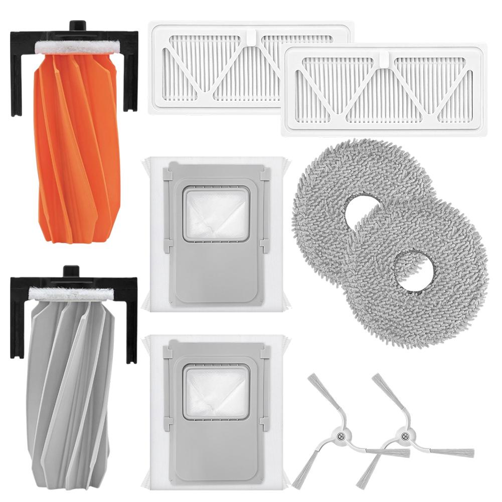 Replacement Main Roller Brush Side Brushes Filter And Mop Cloths For DJI For ROMO S A P Vacuum Cleaning Kit Microfiber Dust Bags
Replacement Main Roller Brush Side Brushes Filter And Mop Cloths For DJI For ROMO S A P Vacuum Cleaning Kit Microfiber Dust Bags