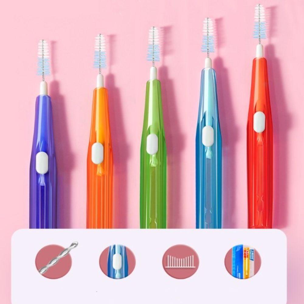 60 Pcs I-shape Interdental Brushes 0.6-1.5mm Oral Cleaning Tools Orthodontic Cleaning 1-1.2MM
60 Pcs I-shape Interdental Brushes 0.6-1.5mm Oral Cleaning Tools Orthodontic Cleaning 1-1.2MM