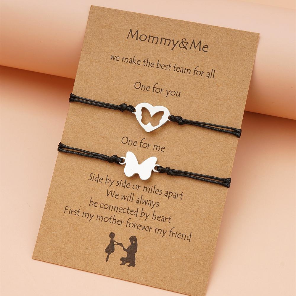 Relationship Fashion Handmade Butterfly Heart Korean Style Bracelet Couple Bracelet Woven Rope B
Relationship Fashion Handmade Butterfly Heart Korean Style Bracelet Couple Bracelet Woven Rope B